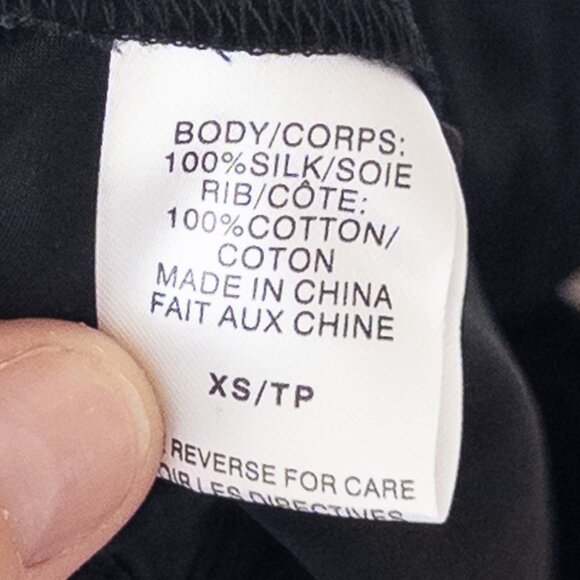 Cami NYC Silk Joggers in Black, Size XS - Picture 10 of 10